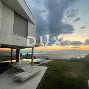 OPATIJA RIVIERA - novo izgrađena vila, arhitektonsko remek djelo na opatijskoj rivijeri s morem na pladnju