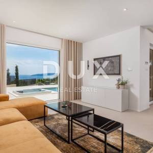 OPATIJA RIVIERA - novosagrađena mediteranska vila na litici prvi red do mora 