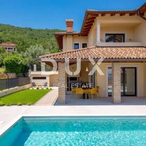OPATIJA RIVIERA - novosagrađena mediteranska vila na litici prvi red do mora 