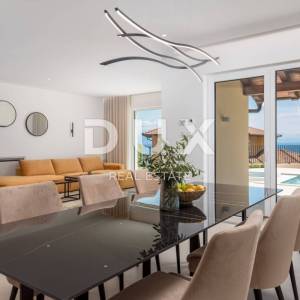 OPATIJA RIVIERA - novosagrađena mediteranska vila na litici prvi red do mora 