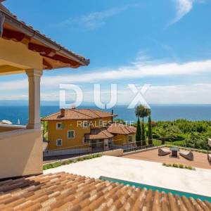 OPATIJA RIVIERA - novosagrađena mediteranska vila na litici prvi red do mora 