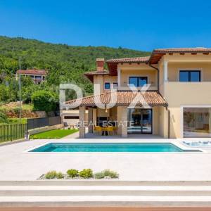 OPATIJA RIVIERA - novosagrađena mediteranska vila na litici prvi red do mora 