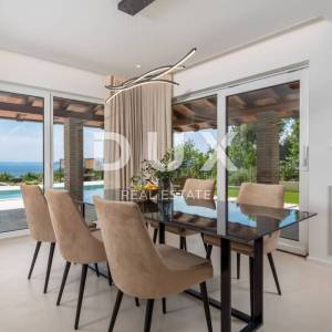 OPATIJA RIVIERA - novosagrađena mediteranska vila na litici prvi red do mora 