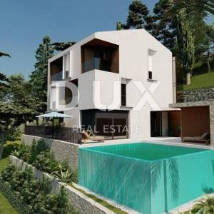 OPATIJA RIVIERA – posebna dizajnerska vila blizu mora s dva bazena, wellness i panoramski pogled