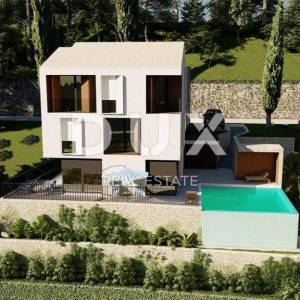 OPATIJA RIVIERA – posebna dizajnerska vila blizu mora s dva bazena, wellness i panoramski pogled