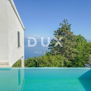 OPATIJA RIVIERA - privatna vila posebnog rasporeda s bazenom i panoramskim pogledom na more