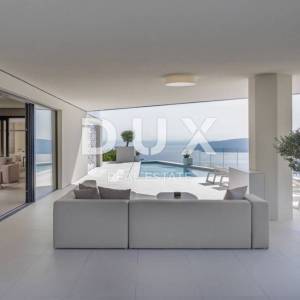 OPATIJA RIVIERA - remek djelo arhitekta - vila s unutarnjim i vanjskim bazenom, panoramski pogled na more