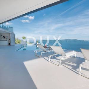 OPATIJA RIVIERA - remek djelo arhitekta - vila s unutarnjim i vanjskim bazenom, panoramski pogled na more