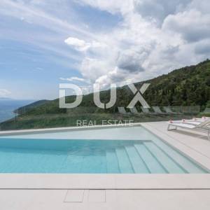 OPATIJA RIVIERA - remek djelo arhitekta - vila s unutarnjim i vanjskim bazenom, panoramski pogled na more