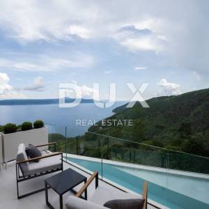 OPATIJA RIVIERA - remek djelo arhitekta - vila s unutarnjim i vanjskim bazenom, panoramski pogled na more