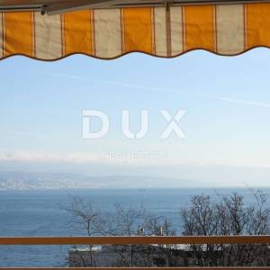 OPATIJA- stan 110m2 DB+3S s panoramskim pogledom na more + okućnica