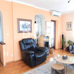 OPATIJA- stan 110m2 DB+3S s panoramskim pogledom na more + okućnica