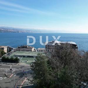 OPATIJA- stan 110m2 DB+3S s panoramskim pogledom na more + okućnica
