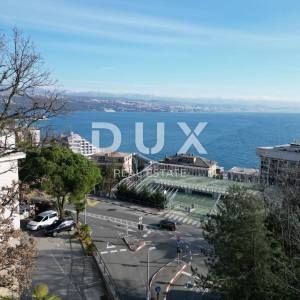 OPATIJA- stan 110m2 DB+3S s panoramskim pogledom na more + okućnica