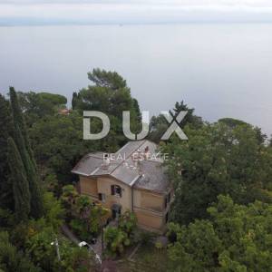 OPATIJA- unikatna Opatijska villa s 2 komforna stana- 2. RED DO MORA!!!! - ukupno 484m2