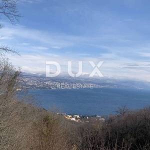 OPATIJA, VEPRINAC, KOLAVIĆI - građevinsko zemljište na odličnoj lokaciji s lijepim pogledom