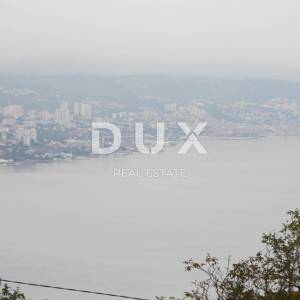 OPATIJA, VEPRINAC, ŠIMETIĆI- građevinsko zemljište 804m2 s pogledom na more za obiteljsku kuću/ apartmane/ kuću za iznajmljivan...