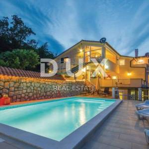 OPATIJA, VEPRINAC - vila 1000m2 s pogledom na more, 6 apartmana i bazenom + okoliš 1000m2