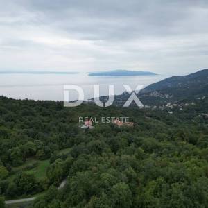 OPATIJA, VEPRINAC- zemljište 6700m2 s prekrasnim pogledom na more za planinarski dom, sportsko - rekreacijske- turističke  namj...