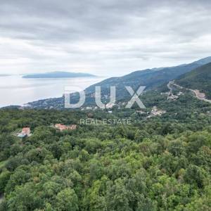 OPATIJA, VEPRINAC- zemljište 6700m2 s prekrasnim pogledom na more za planinarski dom, sportsko - rekreacijske- turističke  namj...
