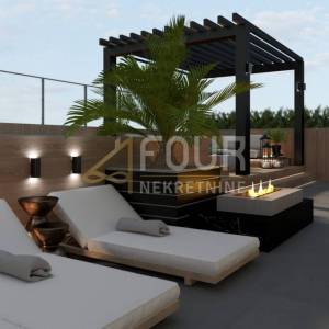 Opatija, Volosko, luksuzan penthouse, 178.98m2, 3s+db, pogled na more
