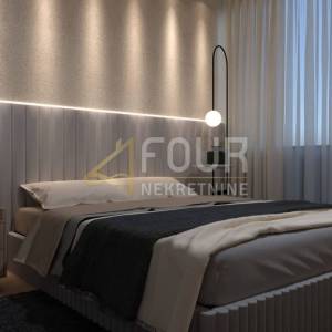 Opatija, Volosko, luksuzan stan, 128.44m2, 3s+db, pogled na more