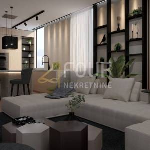 Opatija, Volosko, luksuzan stan, 128.49m2, 3s+db, pogled na more