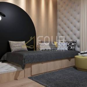 Opatija, Volosko, luksuzan stan, 128.32m2, 3s+db, pogled na more