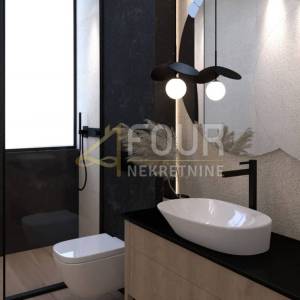 Opatija, Volosko, luksuzan stan, 128.32m2, 3s+db, pogled na more