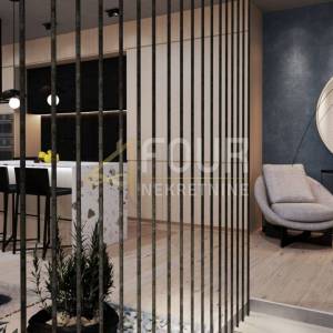 Opatija, Volosko, luksuzan dvoetažni stan, 156.35m2, 3s+db, pogled na more