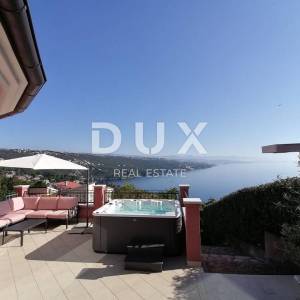 OPATIJA, VOLOSKO - luksuzna vila 550m2 s panoramskim pogledom na more + okoliš 400m2