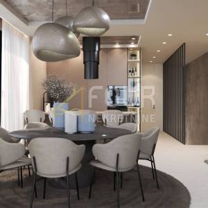 Opatija, Volosko, luksuzni dvoetažni stan s bazenom, 136.80m2, 4s+db, pogled na more