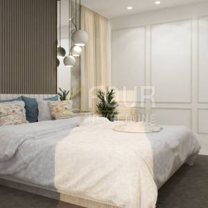 Opatija, Volosko, luksuzni dvoetažni stan s bazenom, 136.80m2, 4s+db, pogled na more