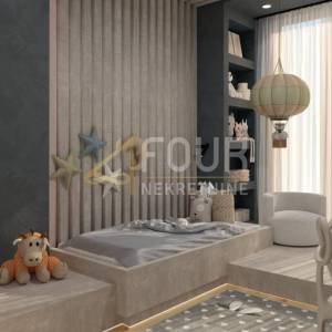Opatija, Volosko, luksuzni stan, 109.48m2, 2s+db, terasa, pogled na more