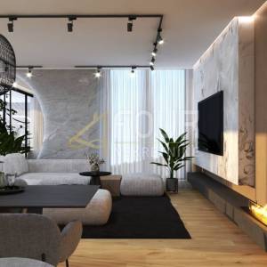 Opatija, Volosko, luksuzni stan, 109.48m2, 2s+db, terasa, pogled na more