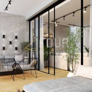 Opatija, Volosko, luksuzni dvoetažni stan, 109.62m2, 2s+db, terasa, pogled na more