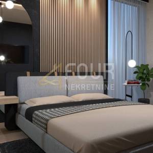 Opatija, Volosko, luksuzni stan, 82.83m2, 1s+db, terasa, pogled na more