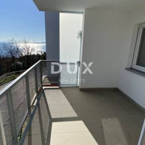 OPATIJA, VOLOSKO - predivan stan 71m2 za najam s garažnim mjestom, balkon, pogled na more
