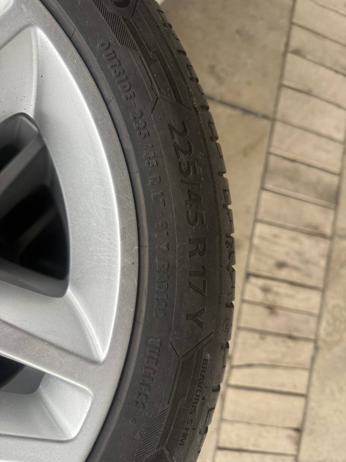 Opel alu felge 17”