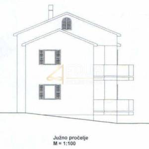 Oprić, 567m2, građevinsko zemljište s projektom