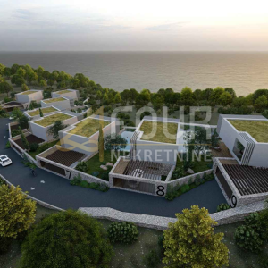 Otok Cres, Porozina, građevinsko zemljište 5.214m2 s idejnim projektom - 9 vila