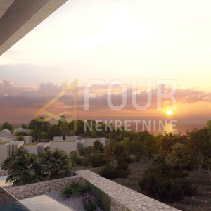 Otok Cres, Porozina, građevinsko zemljište 5.214m2 s idejnim projektom - 9 vila