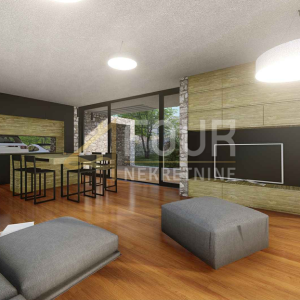 Otok Cres, Porozina, građevinsko zemljište 5.214m2 s idejnim projektom - 9 vila