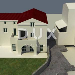 OTOK CRES, VALUN – Građevinsko zemljište s projektom i dozvolom za ugostiteljski objekt