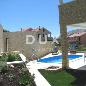OTOK KRK, BAŠKA - ekskluzivna villa s bazenom - novogradnja na odličnoj lokaciji! PRILIKA!!!