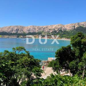 OTOK KRK, BAŠKA - Kuća sa 2 apartmana 80 m od mora + parking