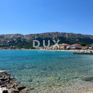 OTOK KRK, BAŠKA - Kuća sa 2 apartmana 80 m od mora + parking