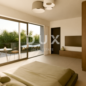 OTOK KRK, BRZAC - Moderno dizajnirana dvojnica s bazenom 40m2