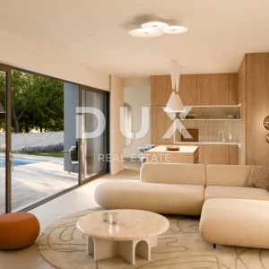 OTOK KRK, BRZAC - Moderno dizajnirana dvojnica s bazenom 40m2