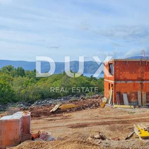 OTOK KRK, BRZAC - Moderno dizajnirana dvojnica s bazenom 40m2